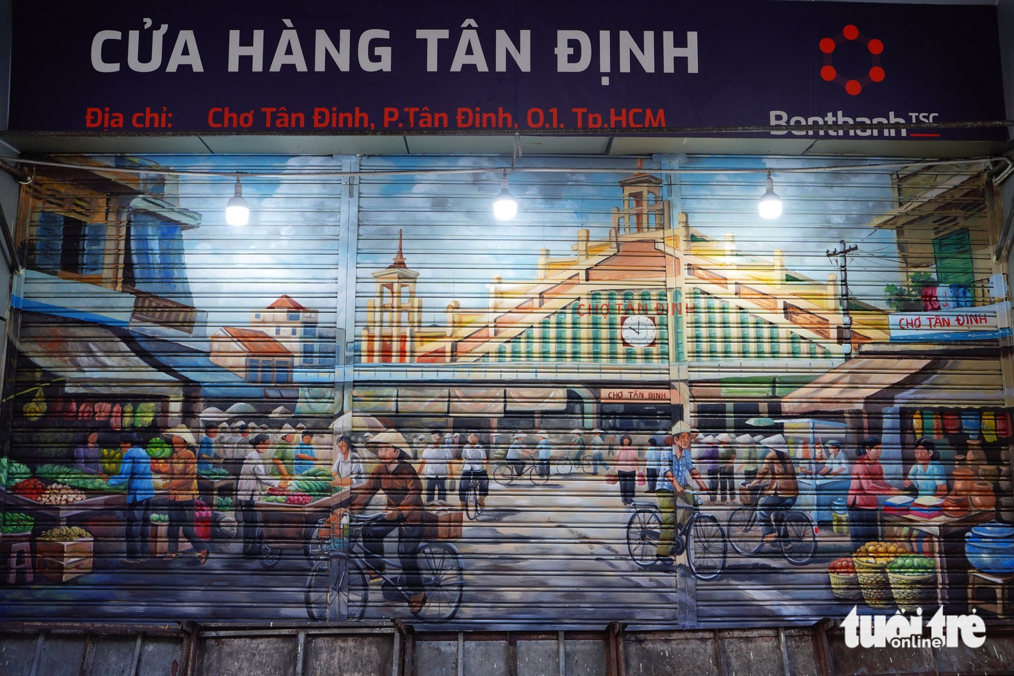 Chợ 100 năm tuổi ở TP.HCM ‘thay áo mới’ dịp 50 năm thành phố mang tên Bác - Ảnh 5.