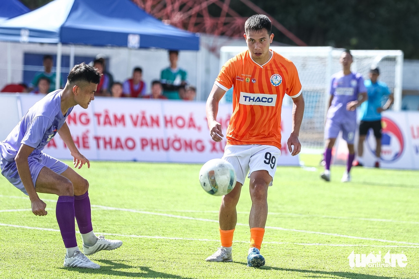 giải bóng đá công nhân, viên chức - Ảnh 2.