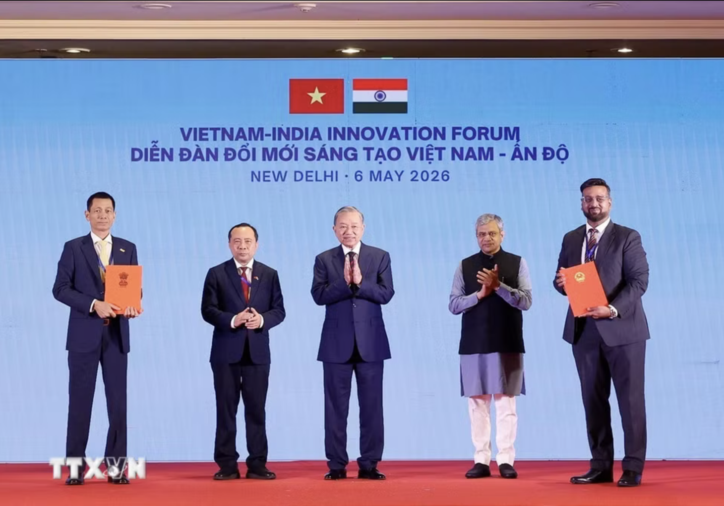 Tuyên bố chung Việt Nam - Ấn Độ về quan hệ Đối tác chiến lược toàn diện tăng cường - Ảnh 6.