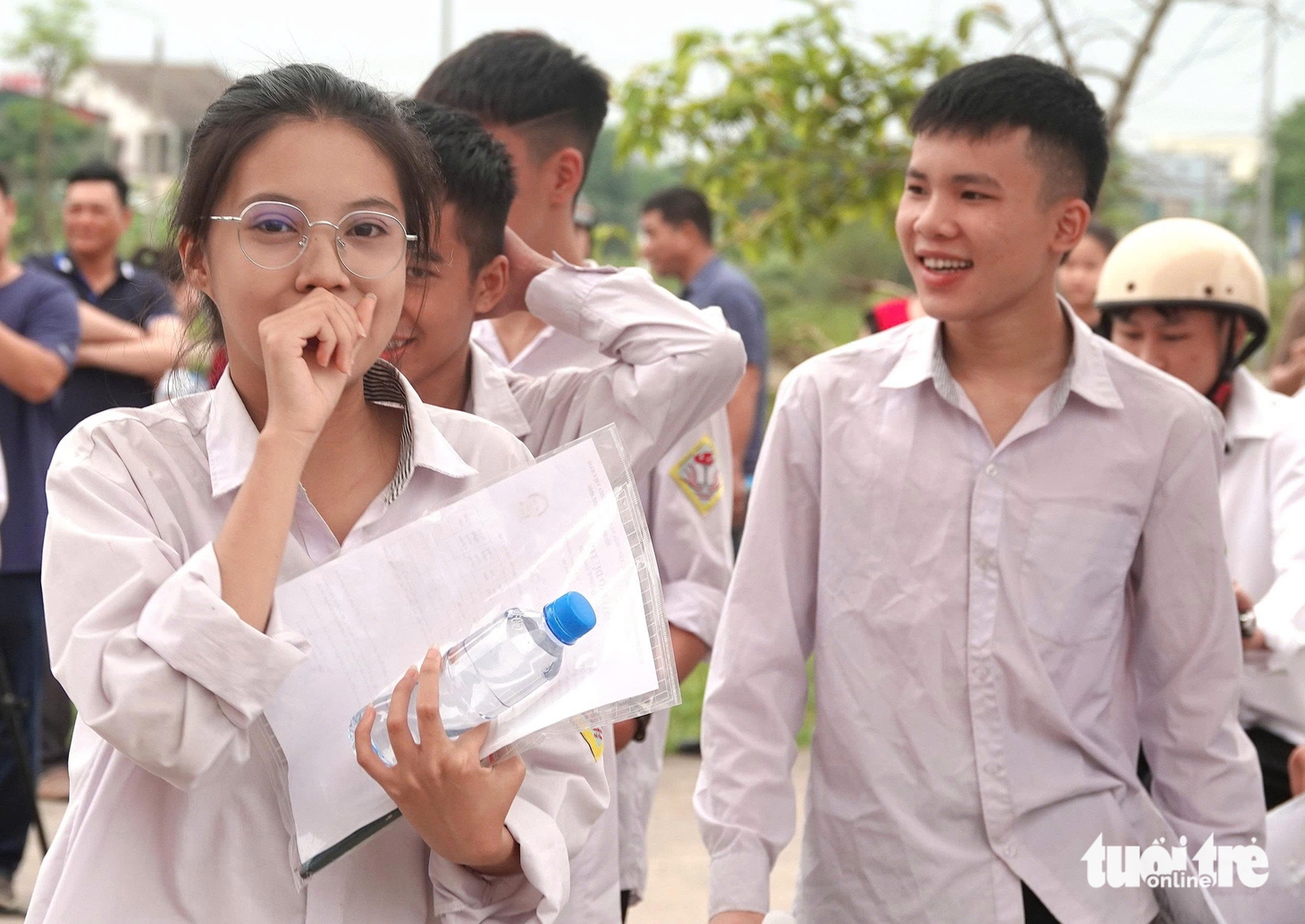 thi tốt nghiệp - Ảnh 14.