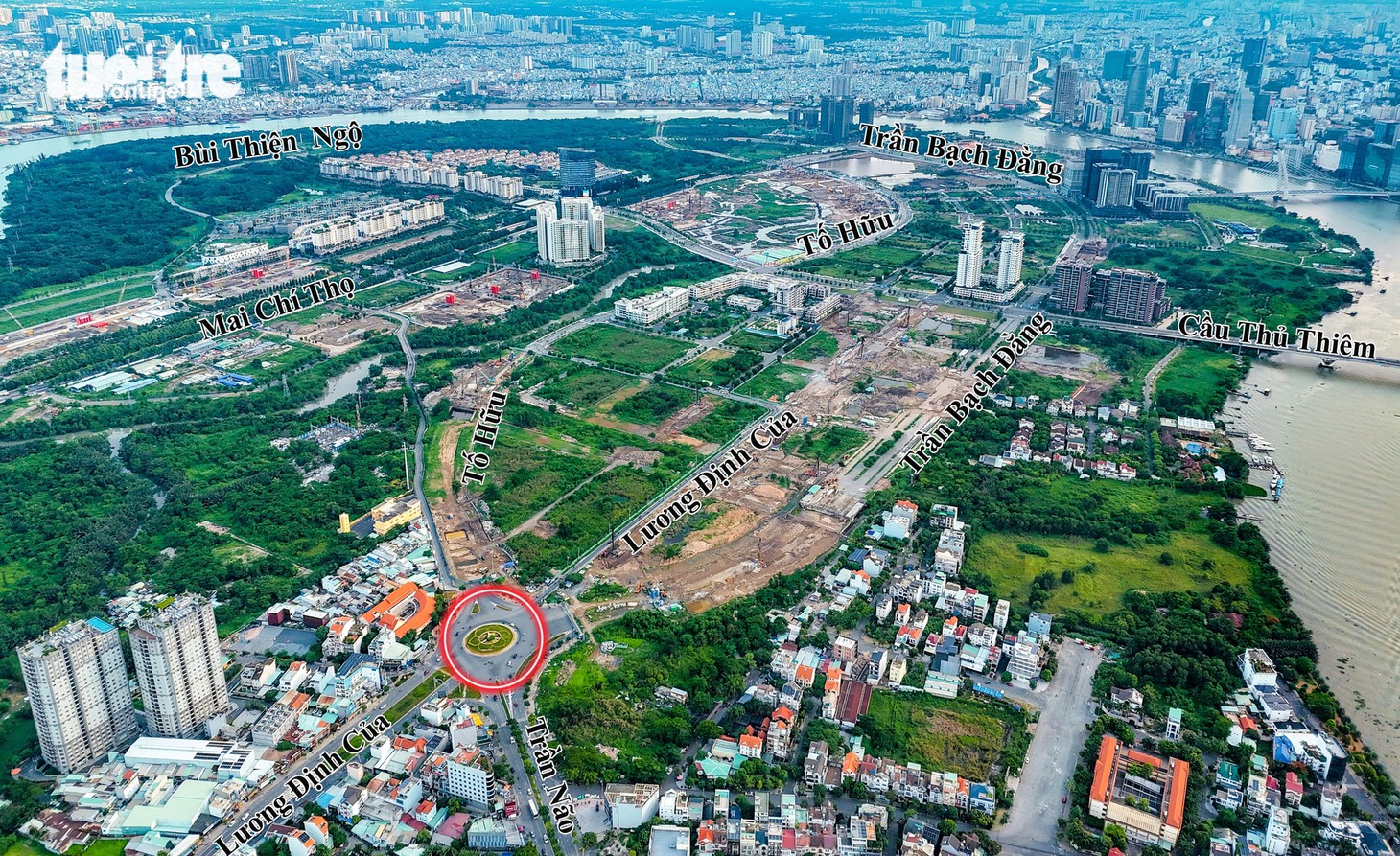 Hạ tầng Thủ Thiêm tăng tốc, mở lối vươn xa - Ảnh 1.