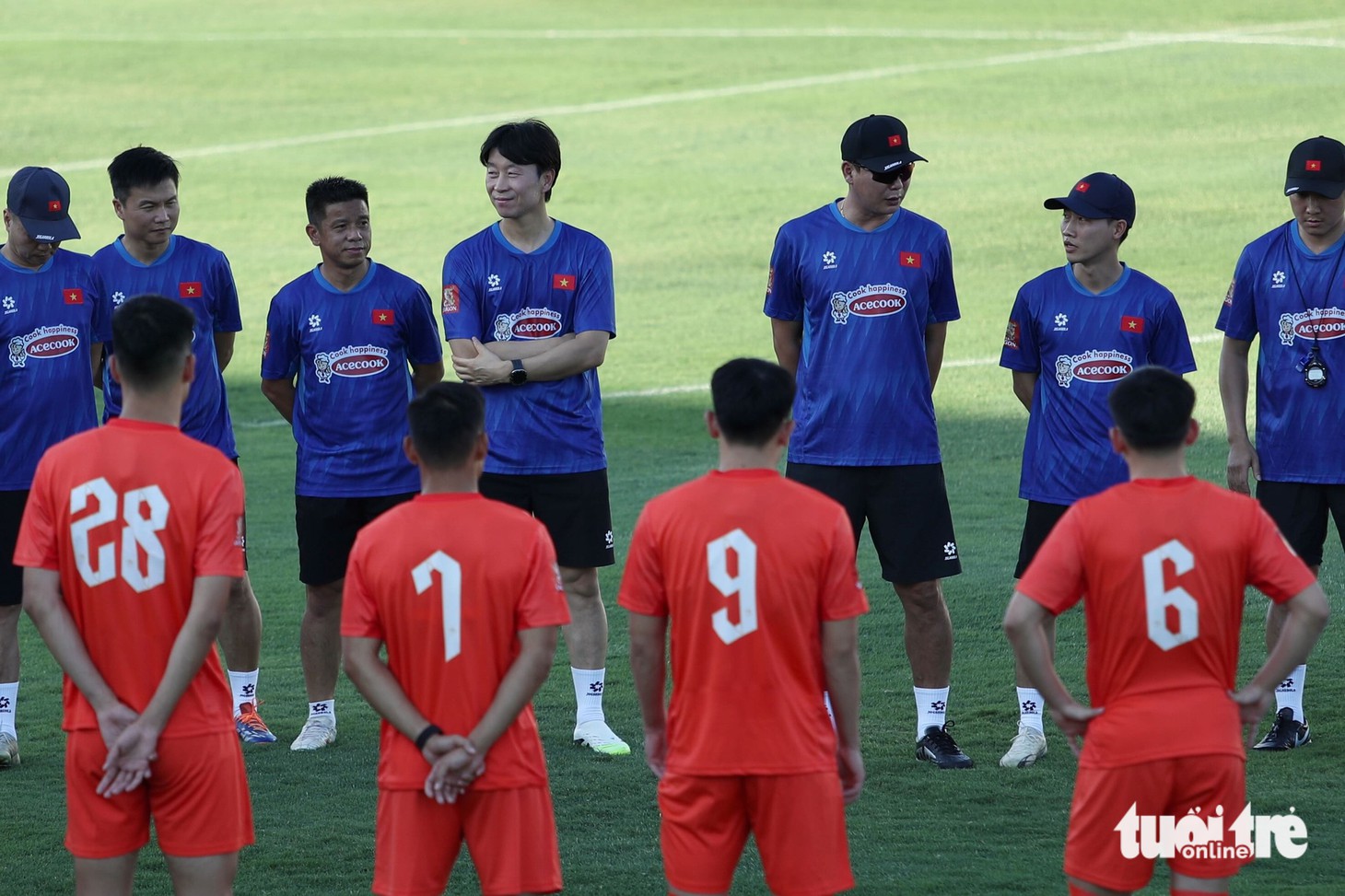 Khoa Ngô vắng, Patrik Lê Giang và Nguyễn Tài Lộc được chào đón trong ngày đầu tập ở tuyển Việt Nam - Ảnh 2.