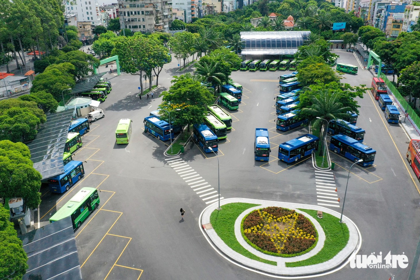 Cận cảnh dàn xe buýt tiện nghi, hiện đại trước ngày TP.HCM miễn phí vé cho người dân - Ảnh 13.