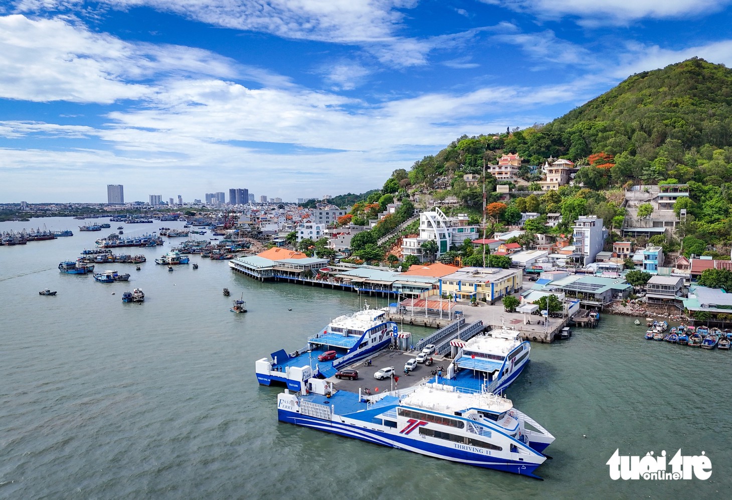 Ngắm phối cảnh, flycam nơi xây đường vượt biển Cần Giờ - Vũng Tàu trước ngày khởi công - Ảnh 9.