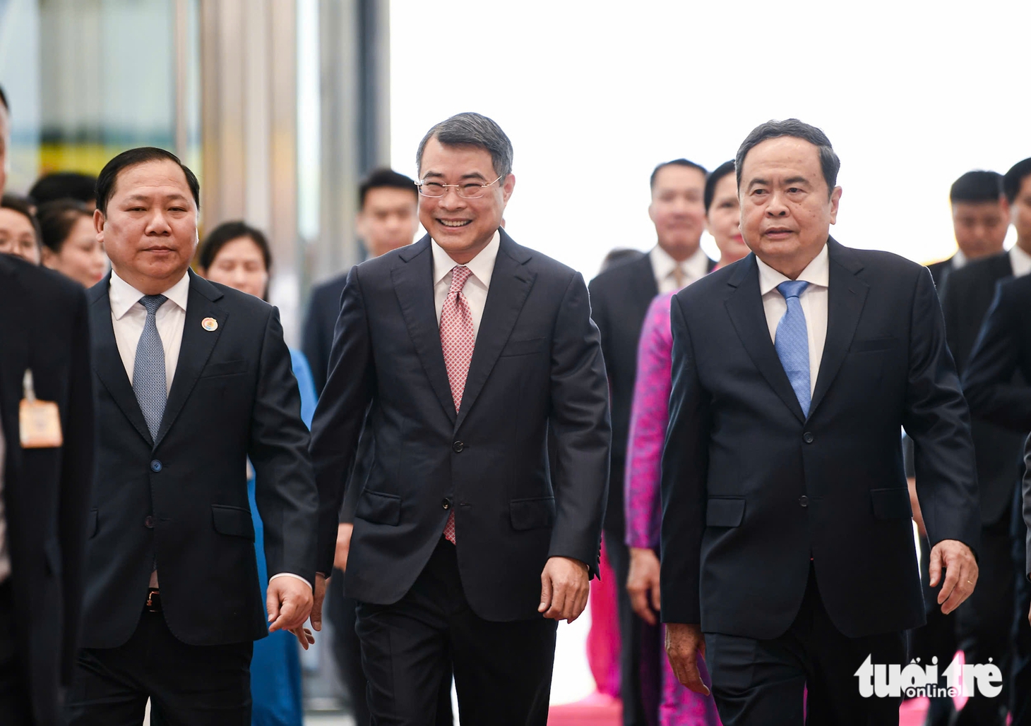 Tổng Bí thư, Chủ tịch nước Tô Lâm và nhiều lãnh đạo dự Đại hội XIV Công đoàn Việt Nam - Ảnh 3.