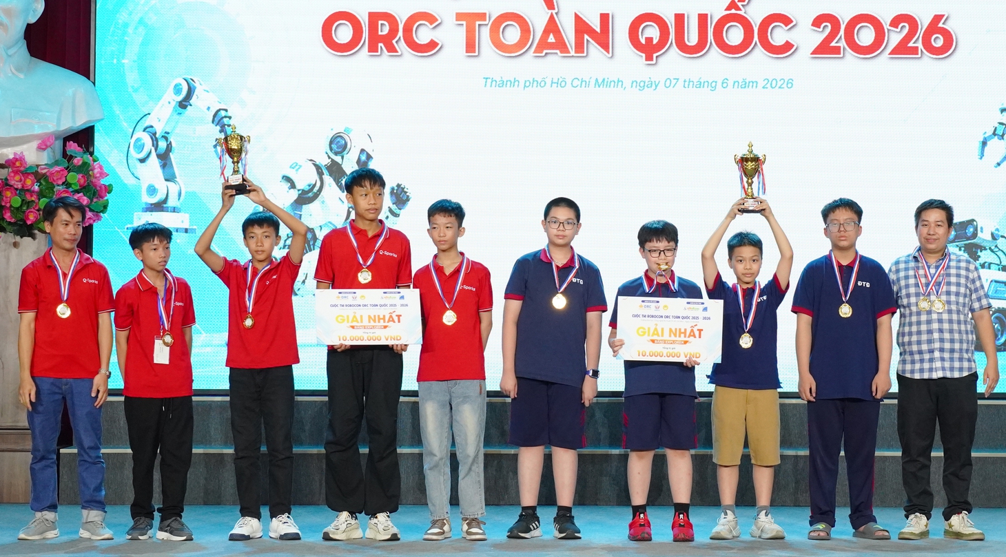 Từ con số 0 đến giải nhất toàn quốc cuộc thi Robocon ORC - Ảnh 1.