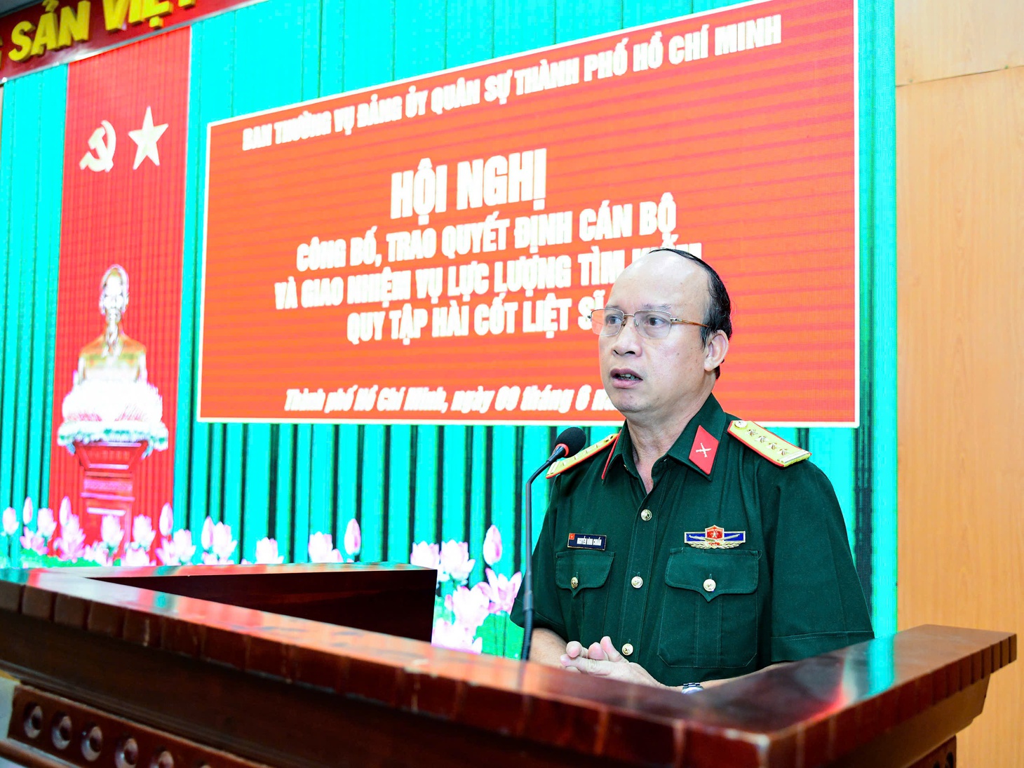 Bộ Tư lệnh TP.HCM công bố lực lượng tham gia chiến dịch 500 ngày đêm tìm kiếm hài cốt liệt sĩ - Ảnh 3.