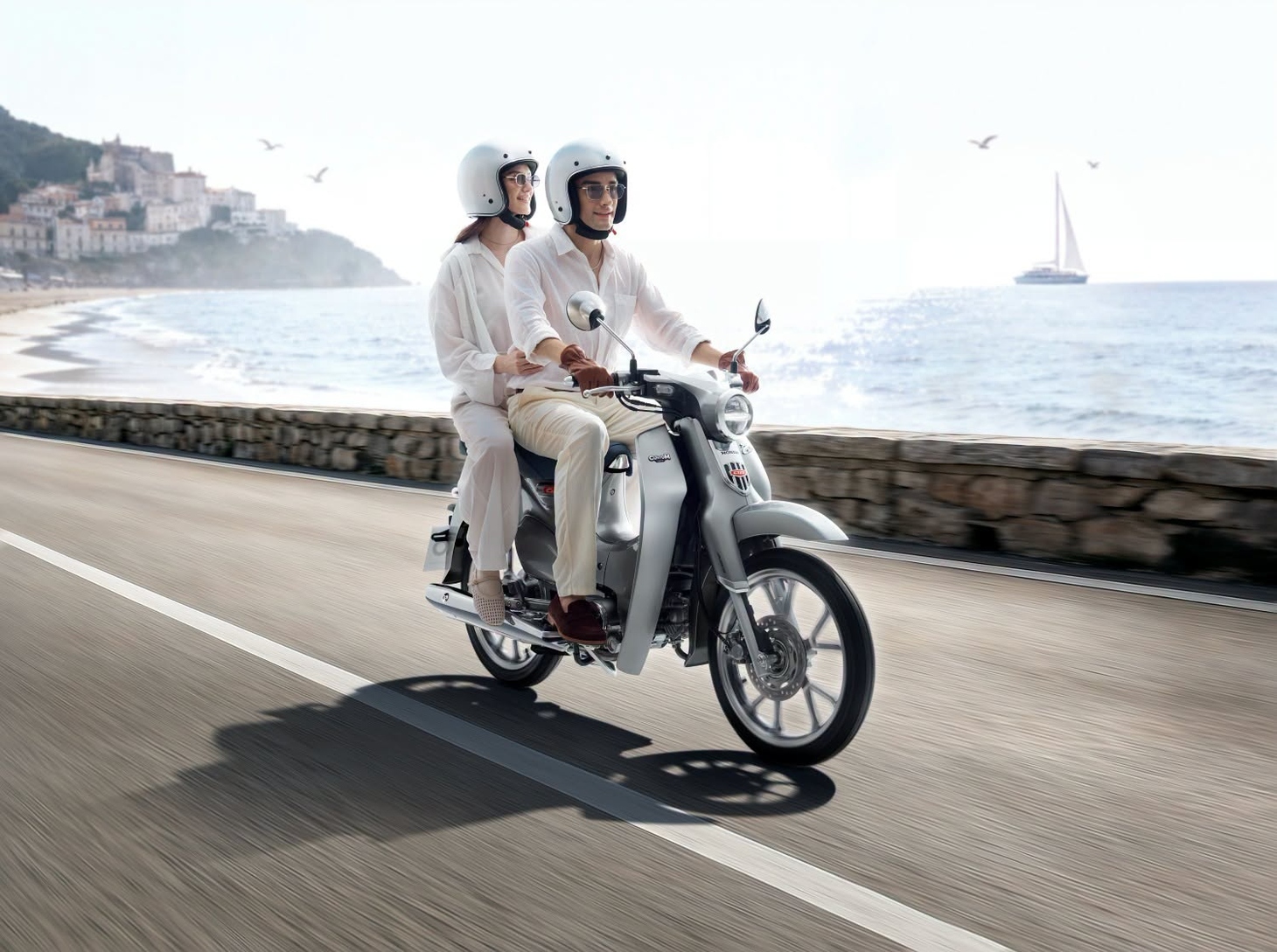 Honda Super Cub có bản mới bắt mắt hơn, phanh ABS, dùng được xăng sinh học - Ảnh 11.