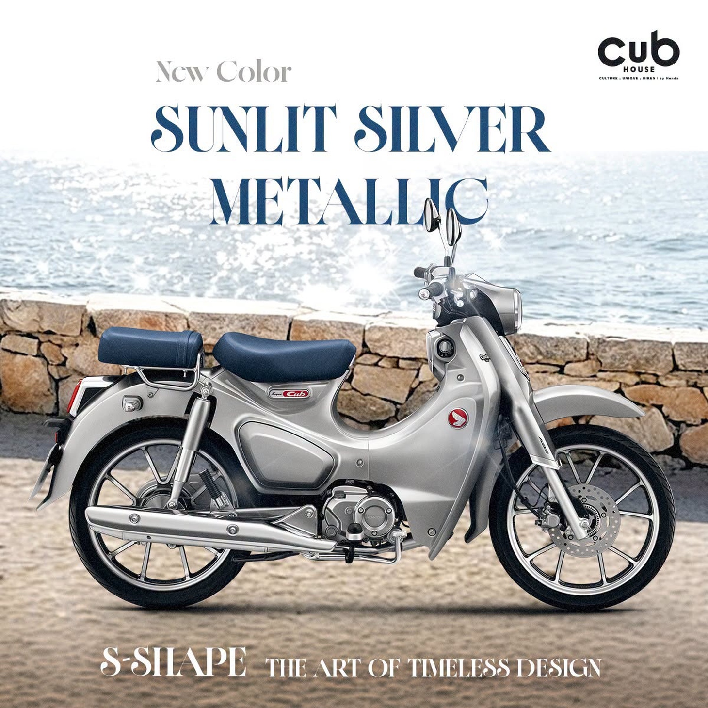 Honda Super Cub có bản mới bắt mắt hơn, phanh ABS, dùng được xăng sinh học - Ảnh 2.