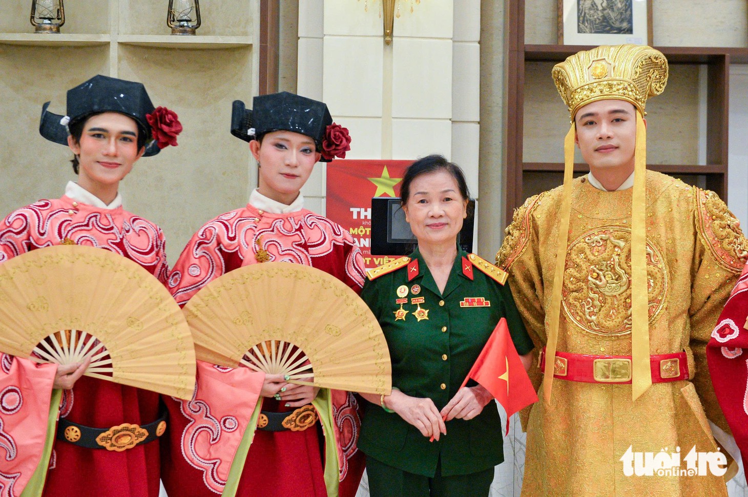 ‘Kỳ quan sân khấu’ Đất nước thiên hùng ca chính thức cập bến Vinpearl Theatre, xem không rời mắt, quá mãn nhãn - Ảnh 5.