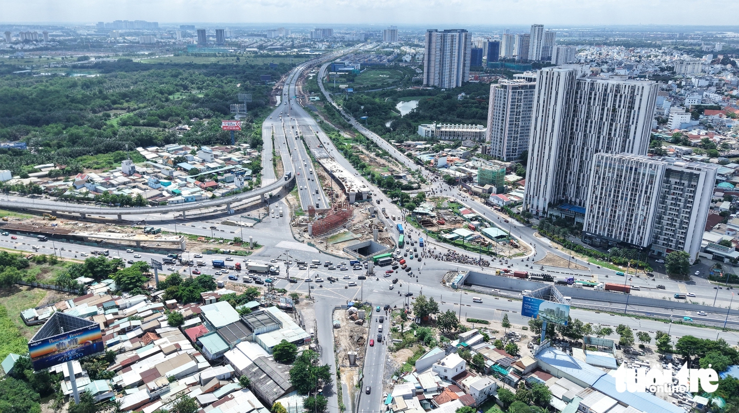 Tăng tốc kết nối Long Thành: Lo điểm nghẽn ở nút giao An Phú - Ảnh 1.