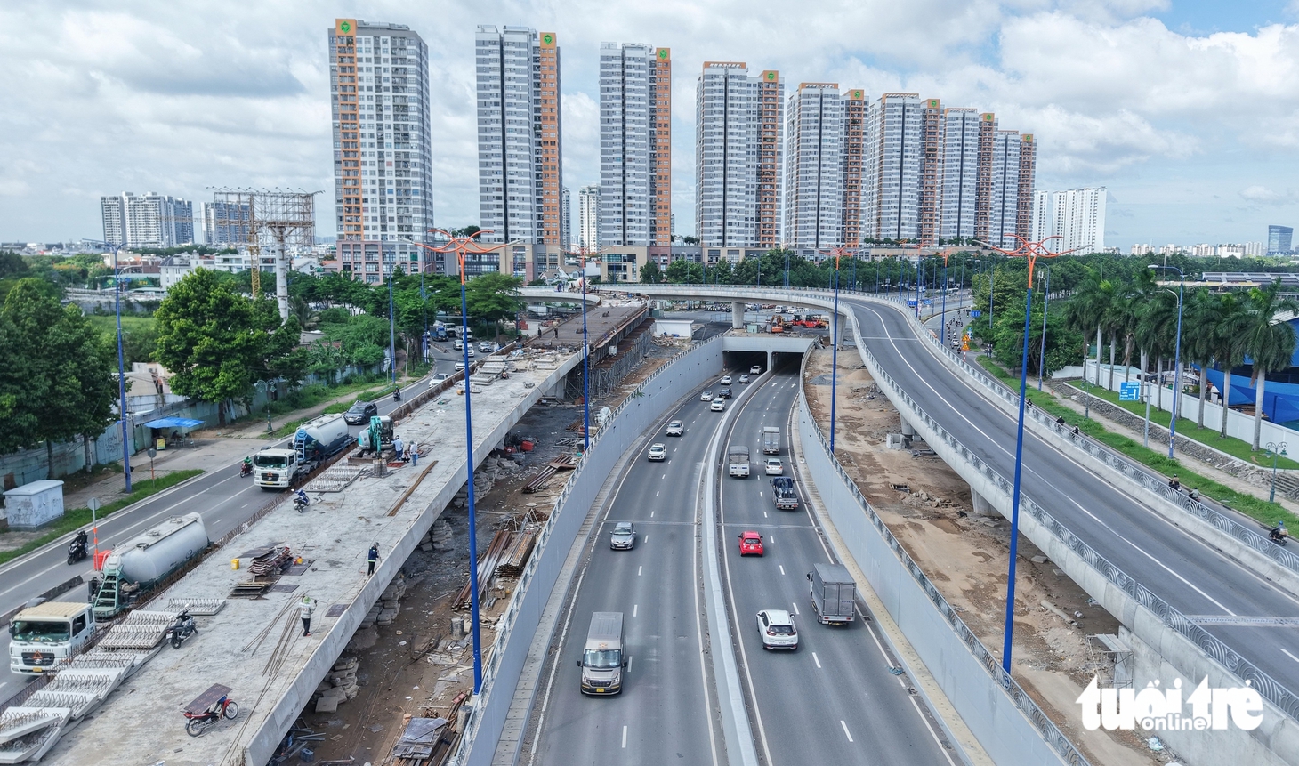 Tăng tốc kết nối Long Thành: Lo điểm nghẽn ở nút giao An Phú - Ảnh 7.