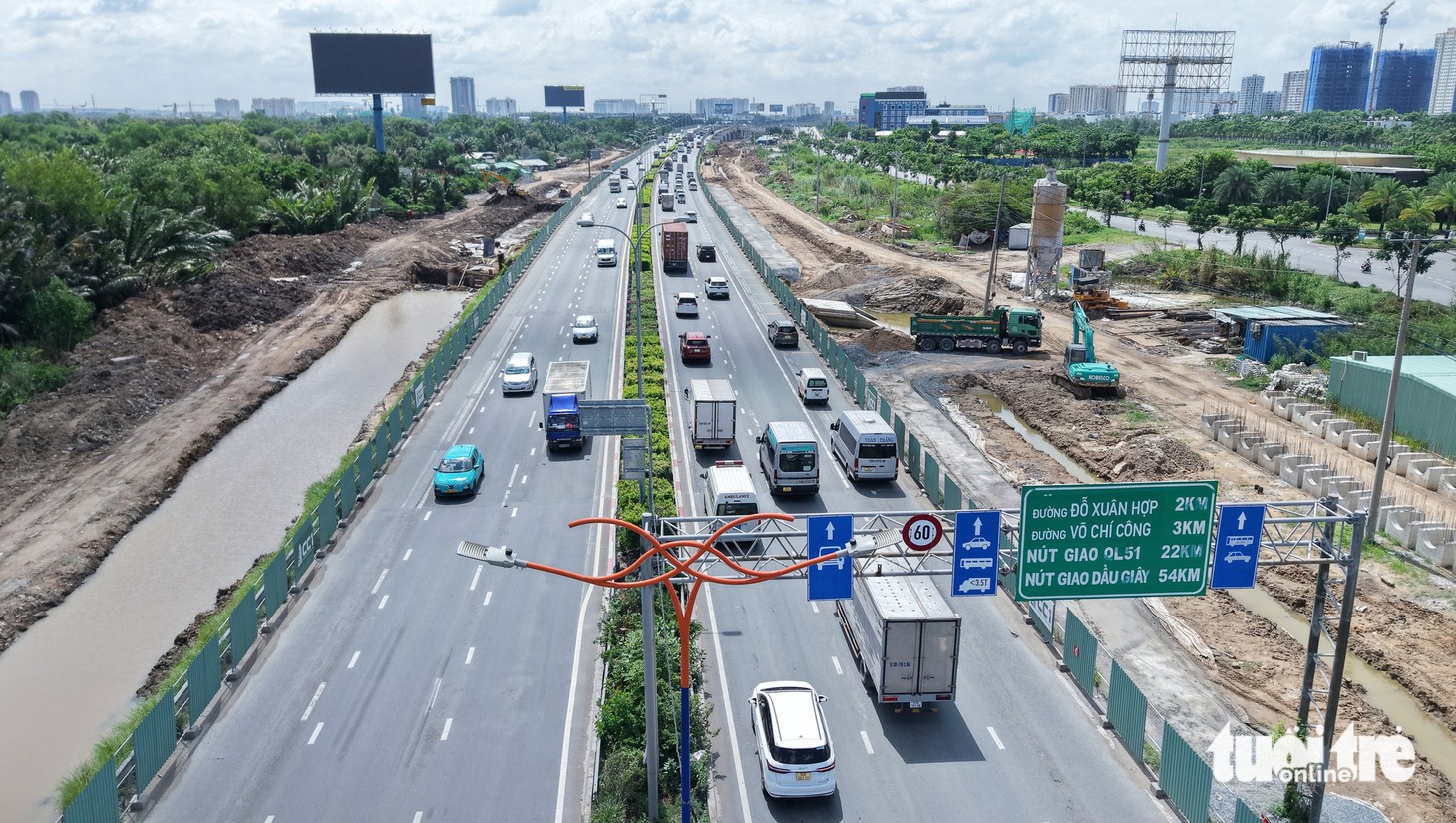 Dự án mở rộng đường nối cao tốc TP . HCM - Long Thành: Tiến độ 60 % vào năm 2026 - Ảnh 3.