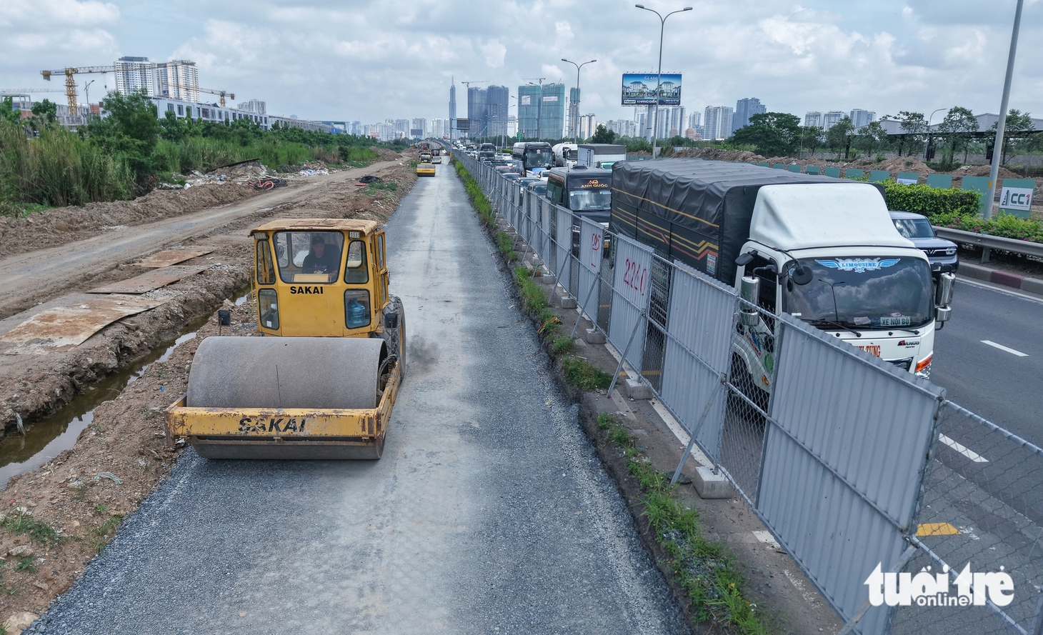 Dự án mở rộng đường nối cao tốc TP . HCM - Long Thành: Tiến độ 60 % vào năm 2026 - Ảnh 9.