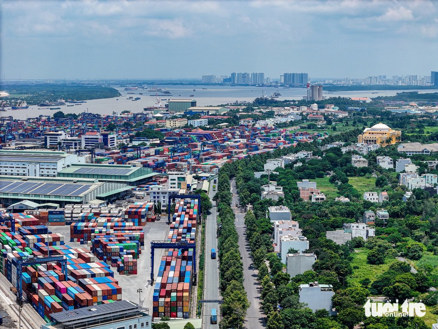 Đường liên cảng giải phóng áp lực container cho Võ Chí Công - Ảnh 6.
