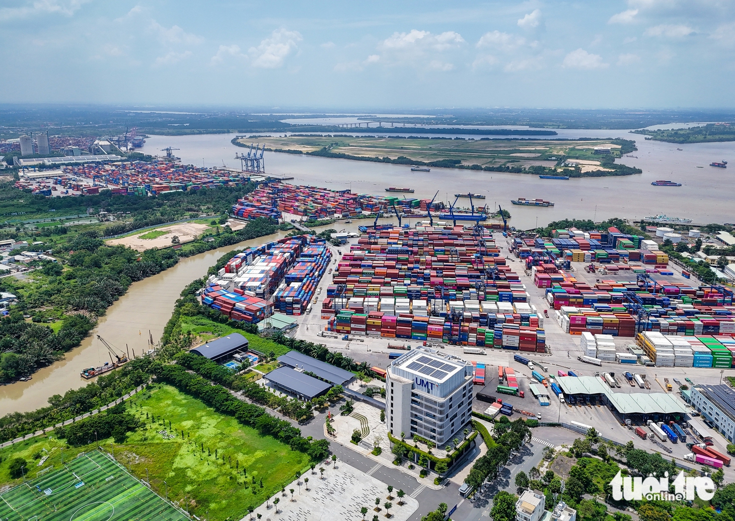 Đường liên cảng giải phóng áp lực container cho Võ Chí Công - Ảnh 9.