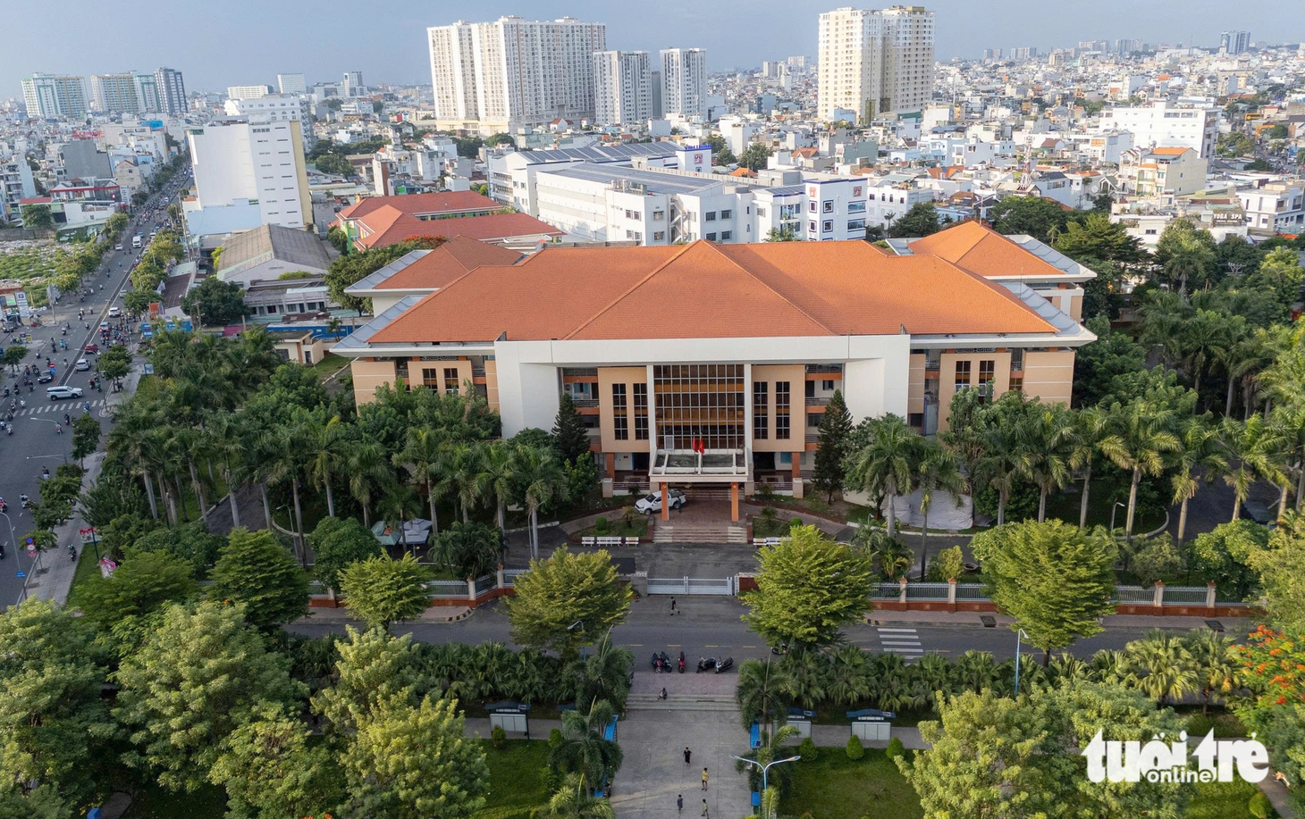 Cải tạo trụ sở UBND quận 12 thành trường liên cấp Lê Thị Riêng năm 2026 - Ảnh 3.