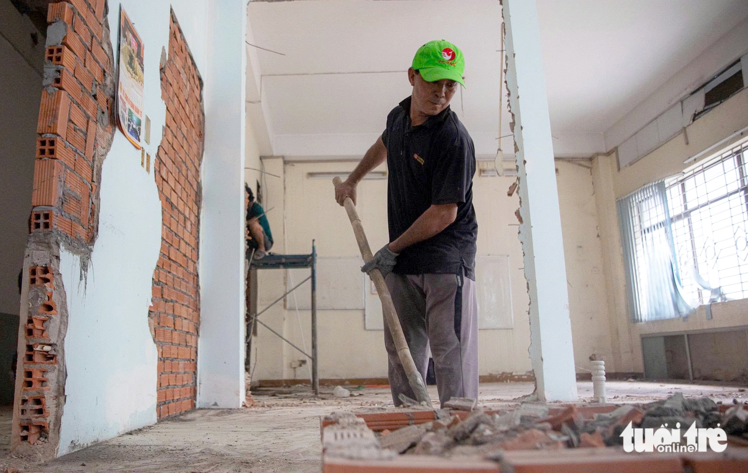 Cải tạo trụ sở UBND quận 12 thành trường liên cấp Lê Thị Riêng năm 2026 - Ảnh 5.
