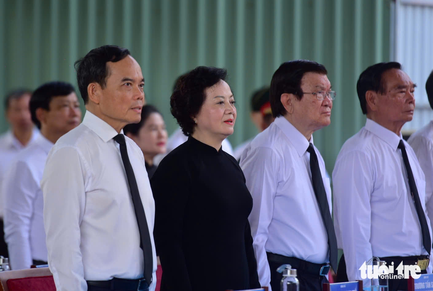 Thủ tướng Lê Minh Hưng dâng hương và dự lễ tìm kiếm, quy tập hài cốt liệt sĩ công viên Lê Thị Riêng - Ảnh 7.