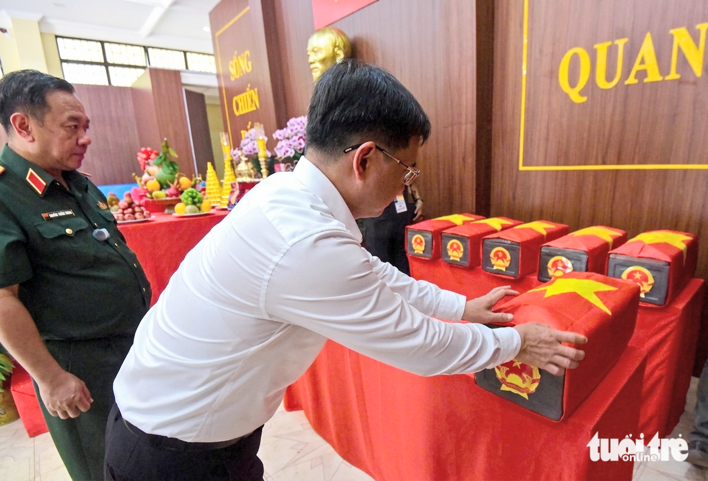 Vị trí tìm kiếm hài cốt liệt sĩ tại công viên Lê Thị Riêng được mở rộng gấp 3 lần - Ảnh 2.