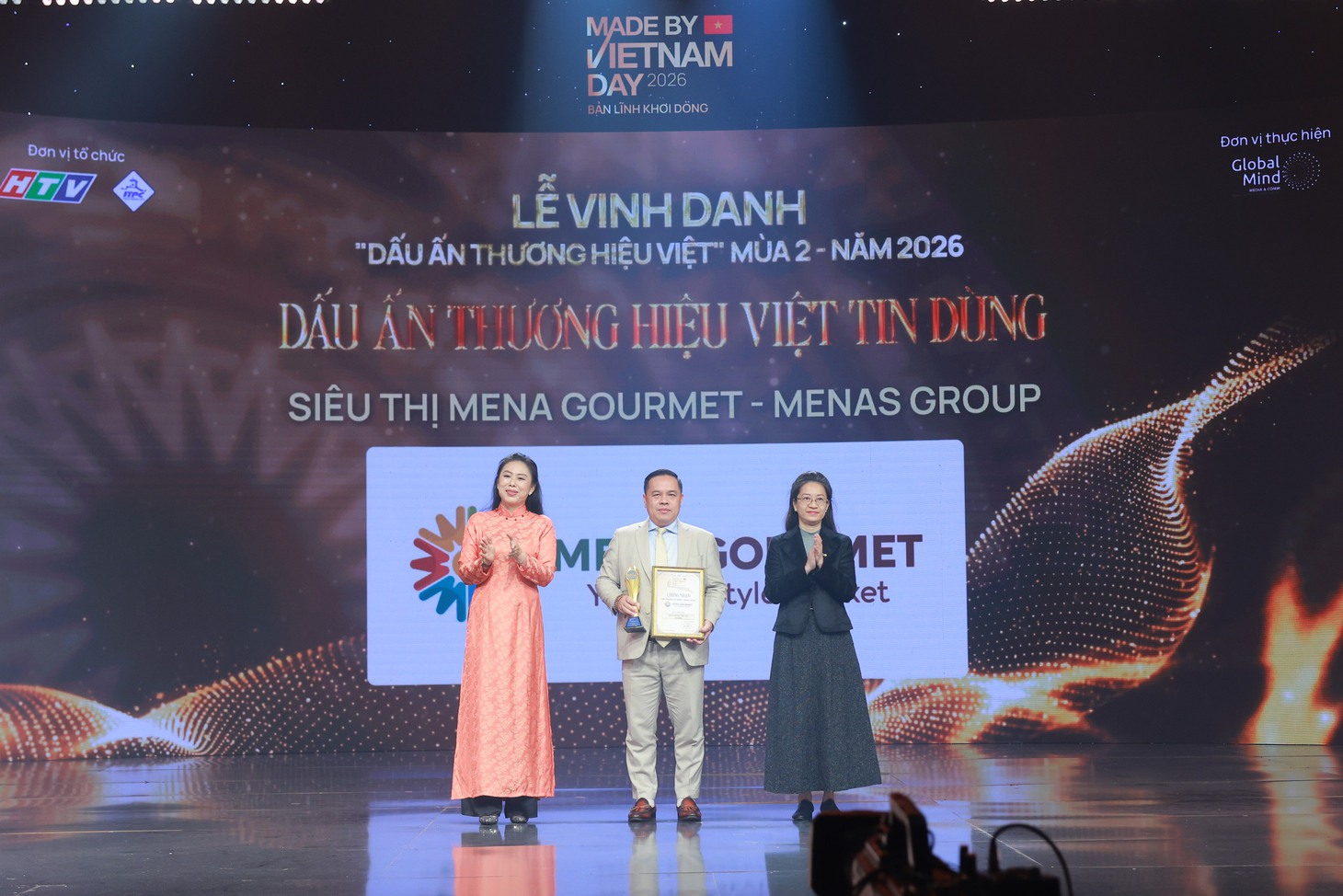 Mena Gourmet được vinh danh 'Dấu ấn thương hiệu Việt tin dùng' - Ảnh 1.
