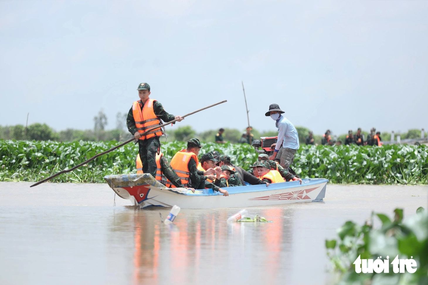 Nước đã nổi ở Đồng Tháp Mười Tây Ninh, thấp sâu so với năm 2025 - Ảnh 3.