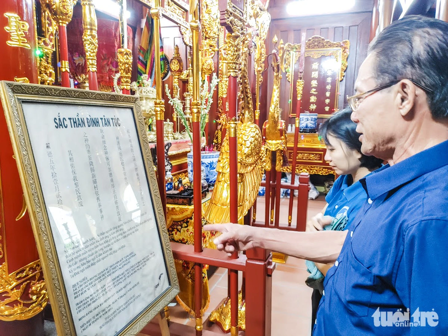 Về đình Tân Túc bên dòng Chợ Đệm nghe kể chuyện xưa, chuyện nay - Ảnh 4.