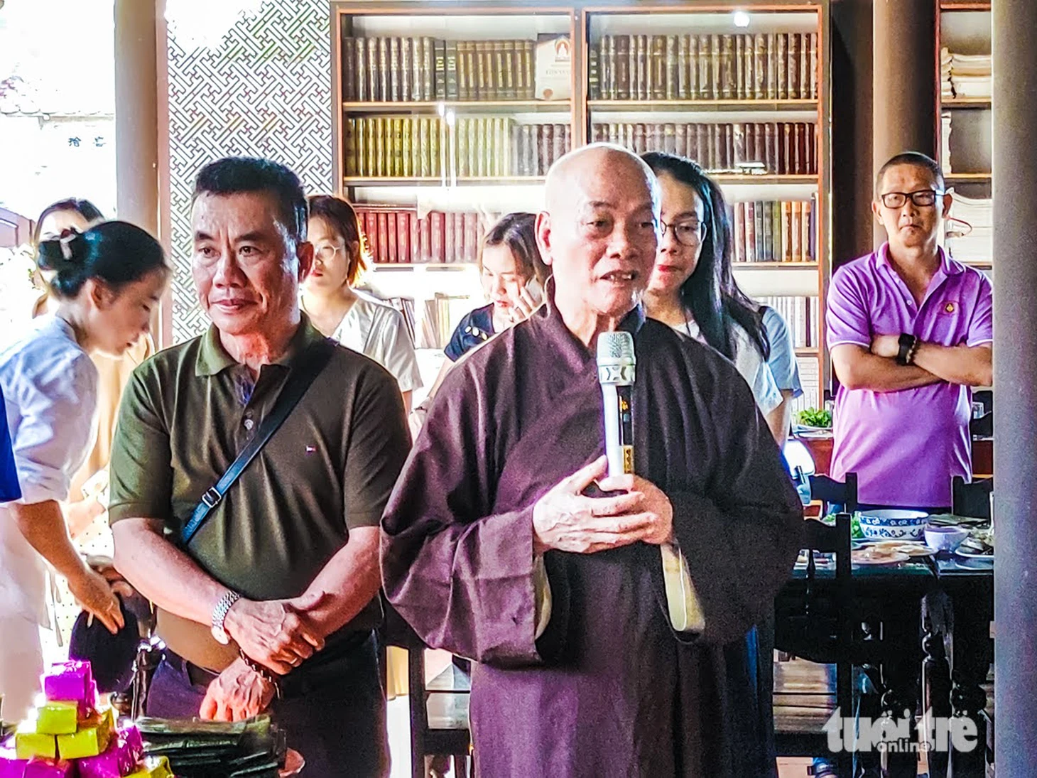 Chùa Kim Tiên 300 tuổi, nơi lưu dấu Hoàng hậu Lê Ngọc Hân - Ảnh 9.