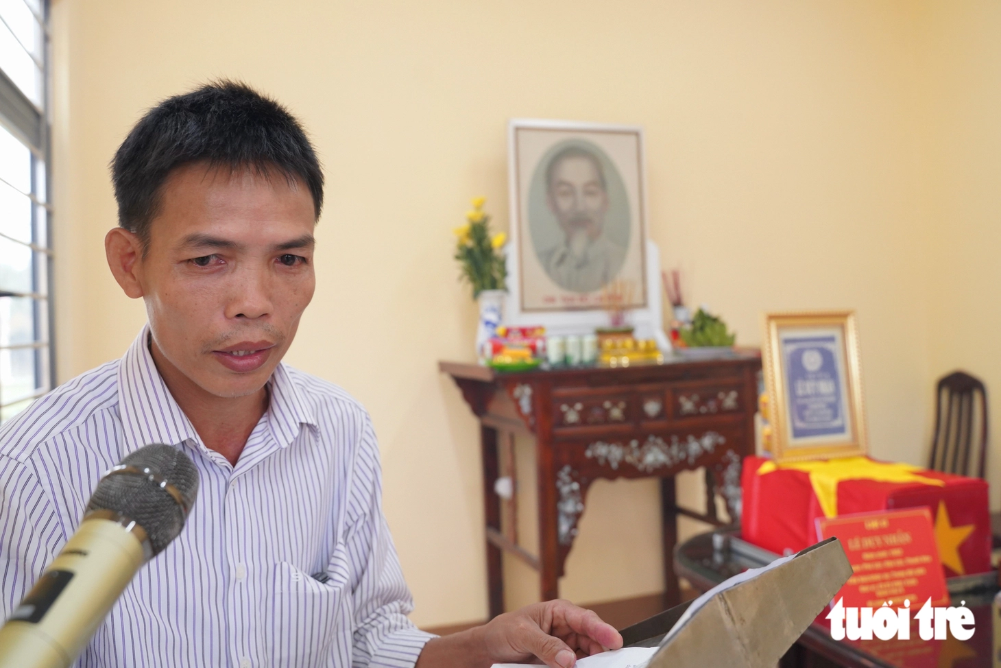 Con gái liệt sĩ Lê Duy Nhẫn: 'Dù không thể nhớ rõ gương mặt bố nhưng trong lòng con, bố luôn là người vĩ đại' - Ảnh 5.