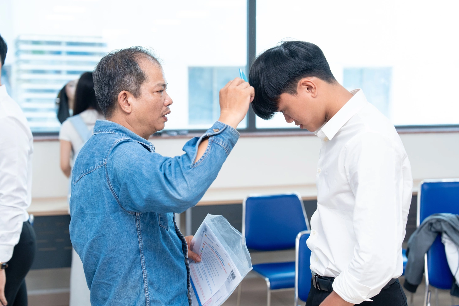 Những hình ảnh dễ thương ngày nhập học của tân sinh viên - Ảnh 2.