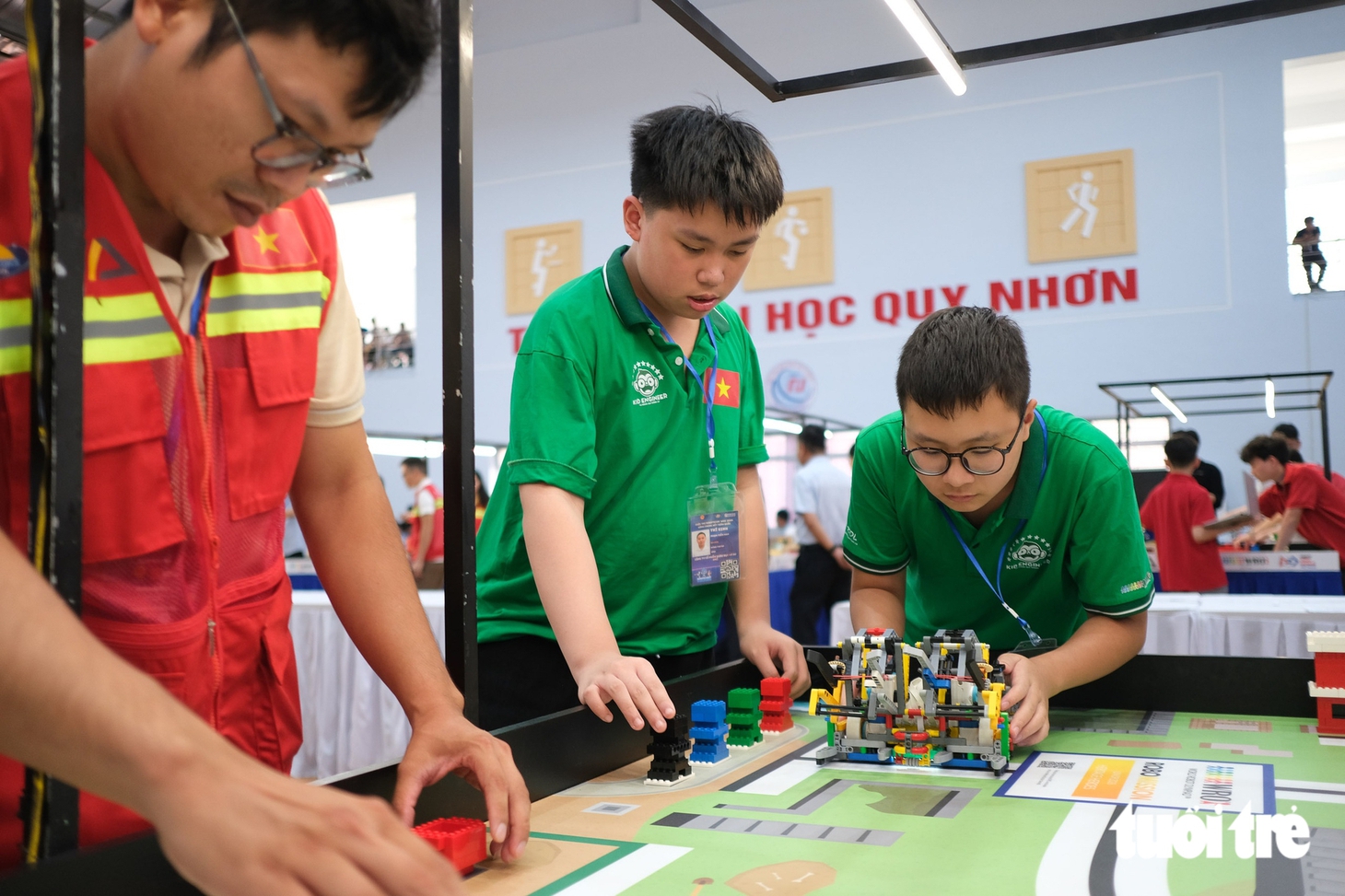 Tinh anh cả nước tranh tài tại vòng chung kết cuộc thi lắp ráp, lập trình robot - Ảnh 15.