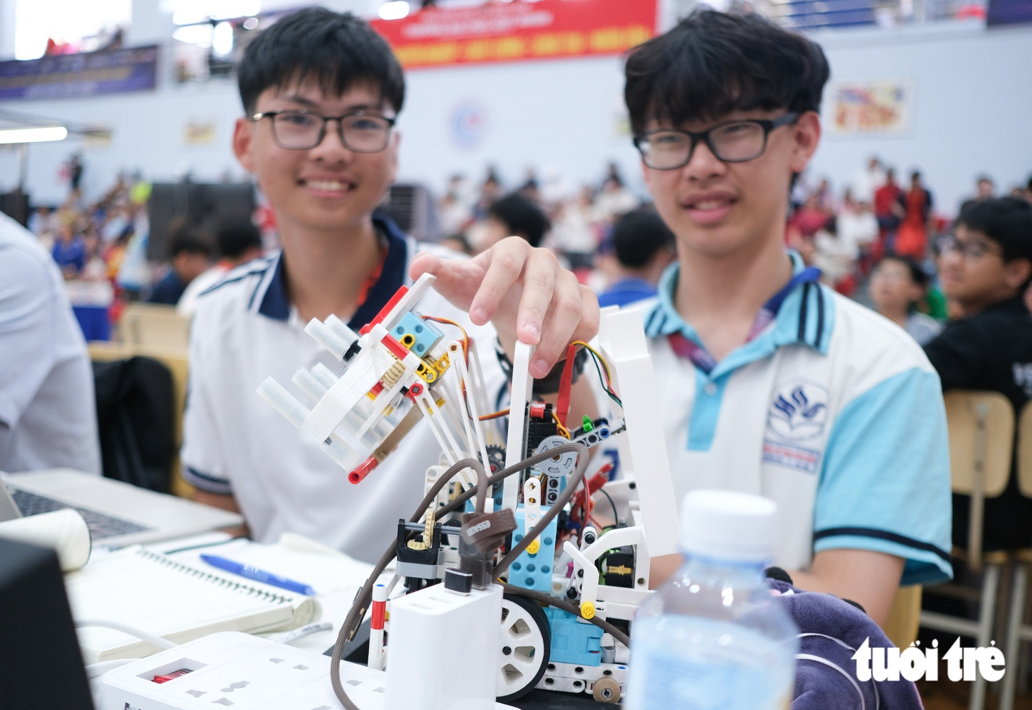 Tinh anh cả nước tranh tài tại vòng chung kết cuộc thi lắp ráp, lập trình robot - Ảnh 3.