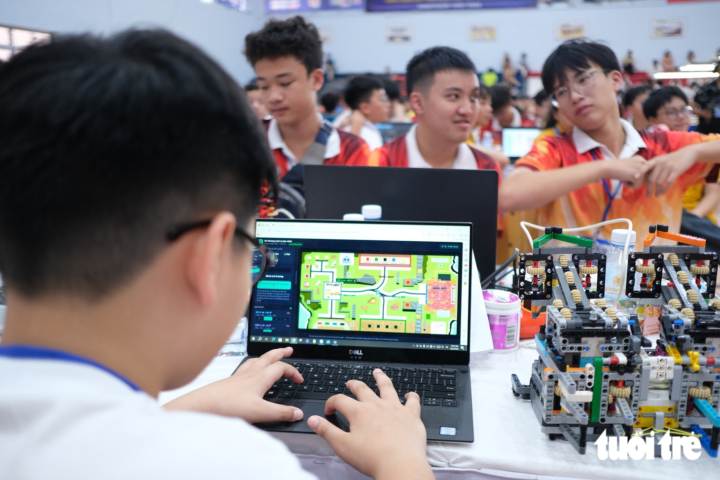 Tinh anh cả nước tranh tài tại vòng chung kết cuộc thi lắp ráp, lập trình robot - Ảnh 8.