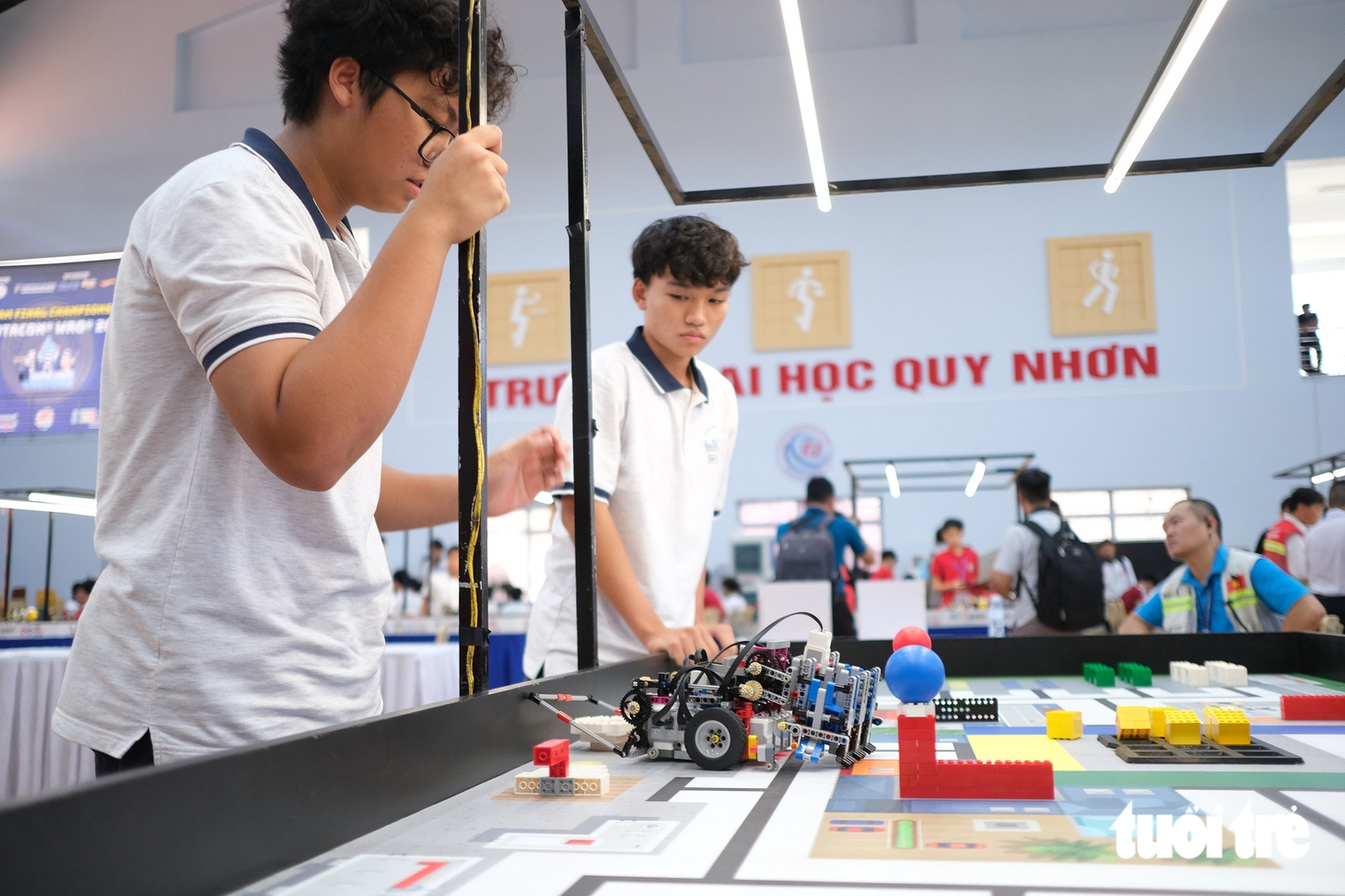 Tinh anh cả nước tranh tài tại vòng chung kết cuộc thi lắp ráp, lập trình robot - Ảnh 12.