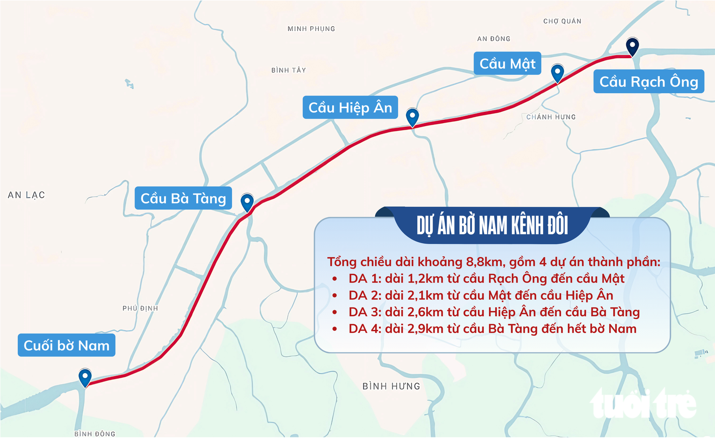 Toàn cảnh bờ Nam kênh Đôi: Hàng ngàn căn nhà chông chênh chờ giải tỏa - Ảnh 2.