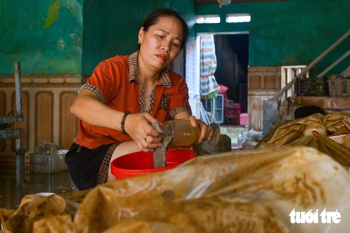Chạy lũ năm thứ 3 liên tiếp, người dân Thất Khê mong thoát cảnh ngập lụt triền miên - Ảnh 2.