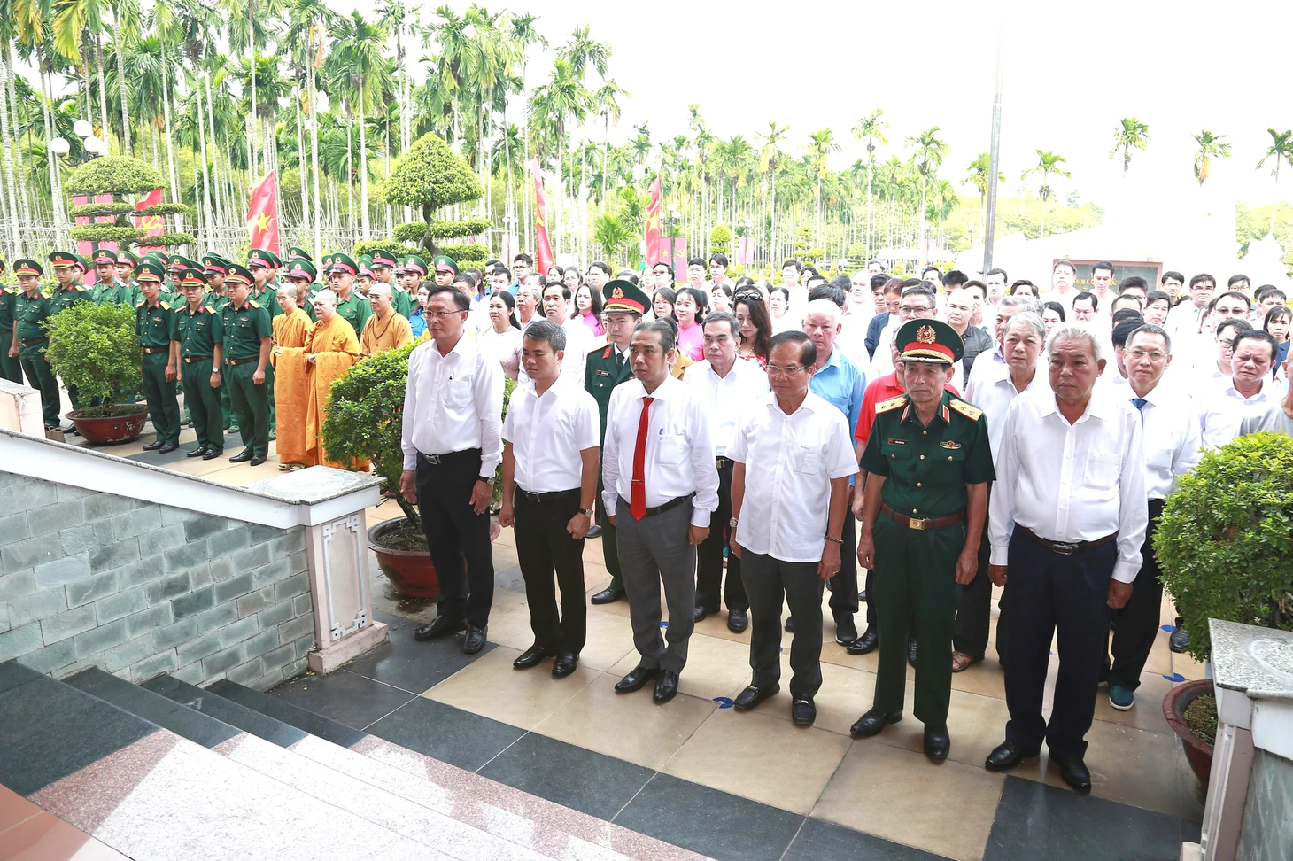 Xã Bà Điểm, Hóc Môn, Xuân Thới Sơn, Đông Thạnh tổ chức lễ giỗ 85 năm ngày hy sinh của 5 nguyên lãnh đạo Đảng - Ảnh 1.