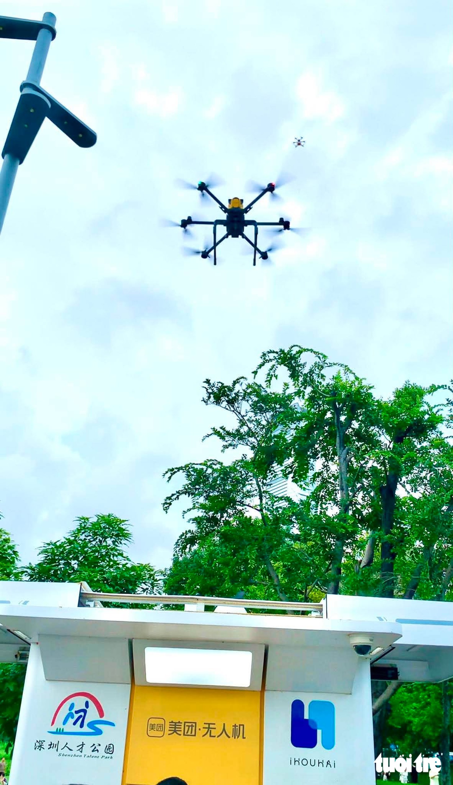 Trải nghiệm drone giao hàng ở Thâm Quyến - Ảnh 5.