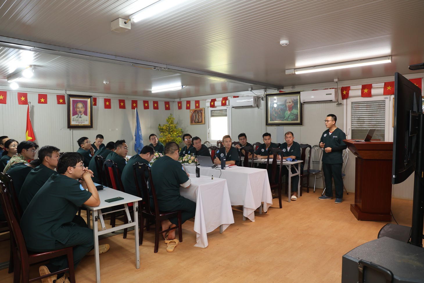 Dấu ấn nghiên cứu tại Bệnh viện dã chiến cấp 2 số 7 góp phần gìn giữ hòa bình - Ảnh 5.
