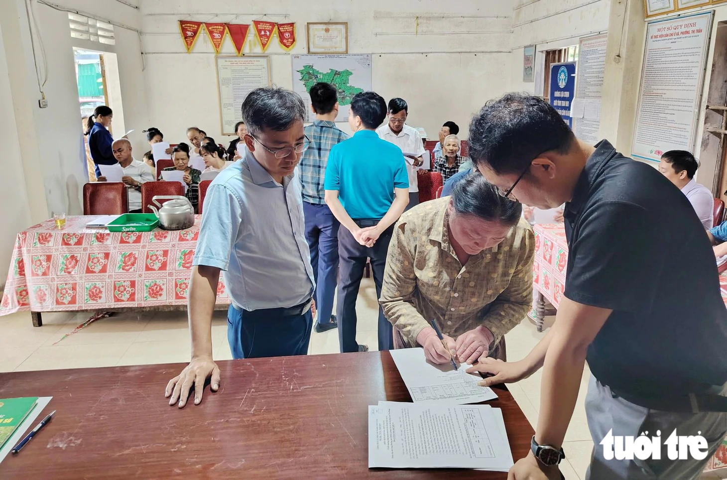 Người dân quê Bác đồng lòng hiến đất, mở đường - Ảnh 3.