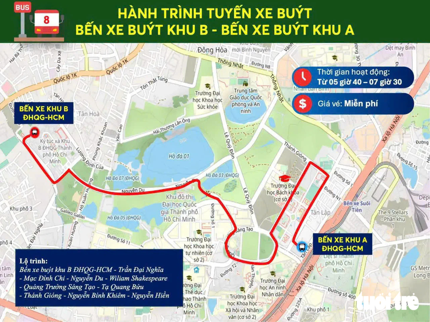 Tăng xe buýt, sinh viên ký túc xá Đại học Quốc gia TP.HCM di chuyển thuận lợi  - Ảnh 2.