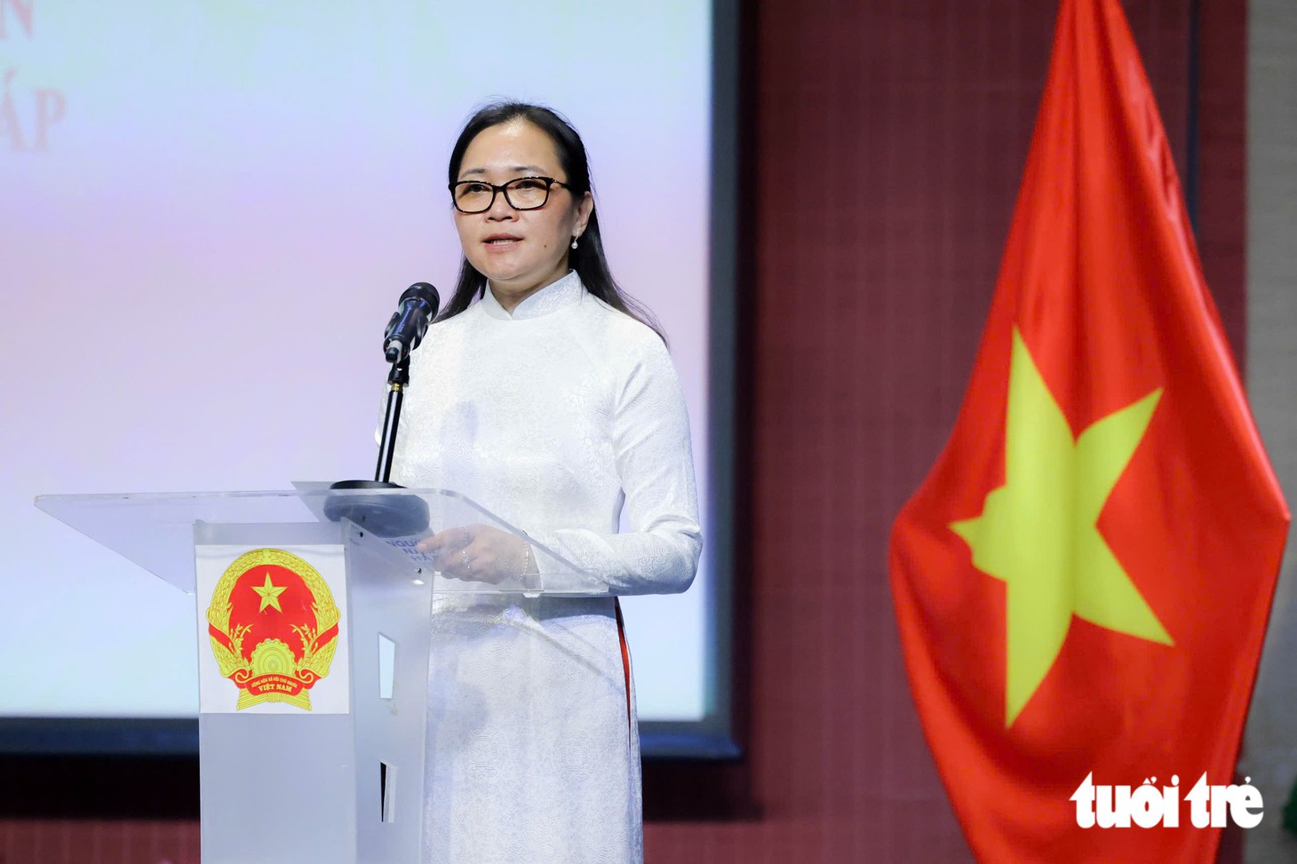 Tổng Bí thư, Chủ tịch nước Tô Lâm gặp kiều bào tại Pháp - Ảnh 2.