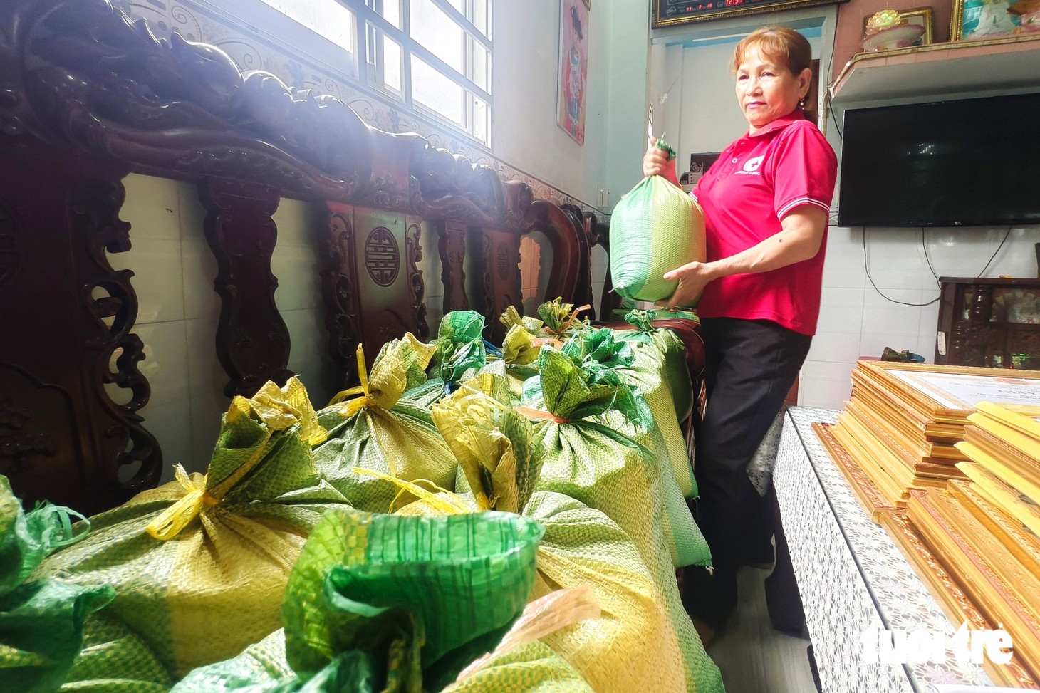 Gia đình bà Nguyễn Thị Bế ở Hưng Long và hơn 90 lần hiến máu sẻ chia - Ảnh 9.