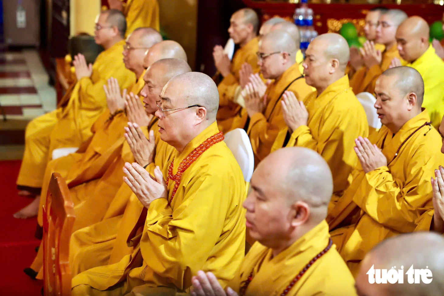 Nhà vua Thái Lan và Hoàng hậu lễ Phật tại chùa Quán Sứ - Ảnh 6.
