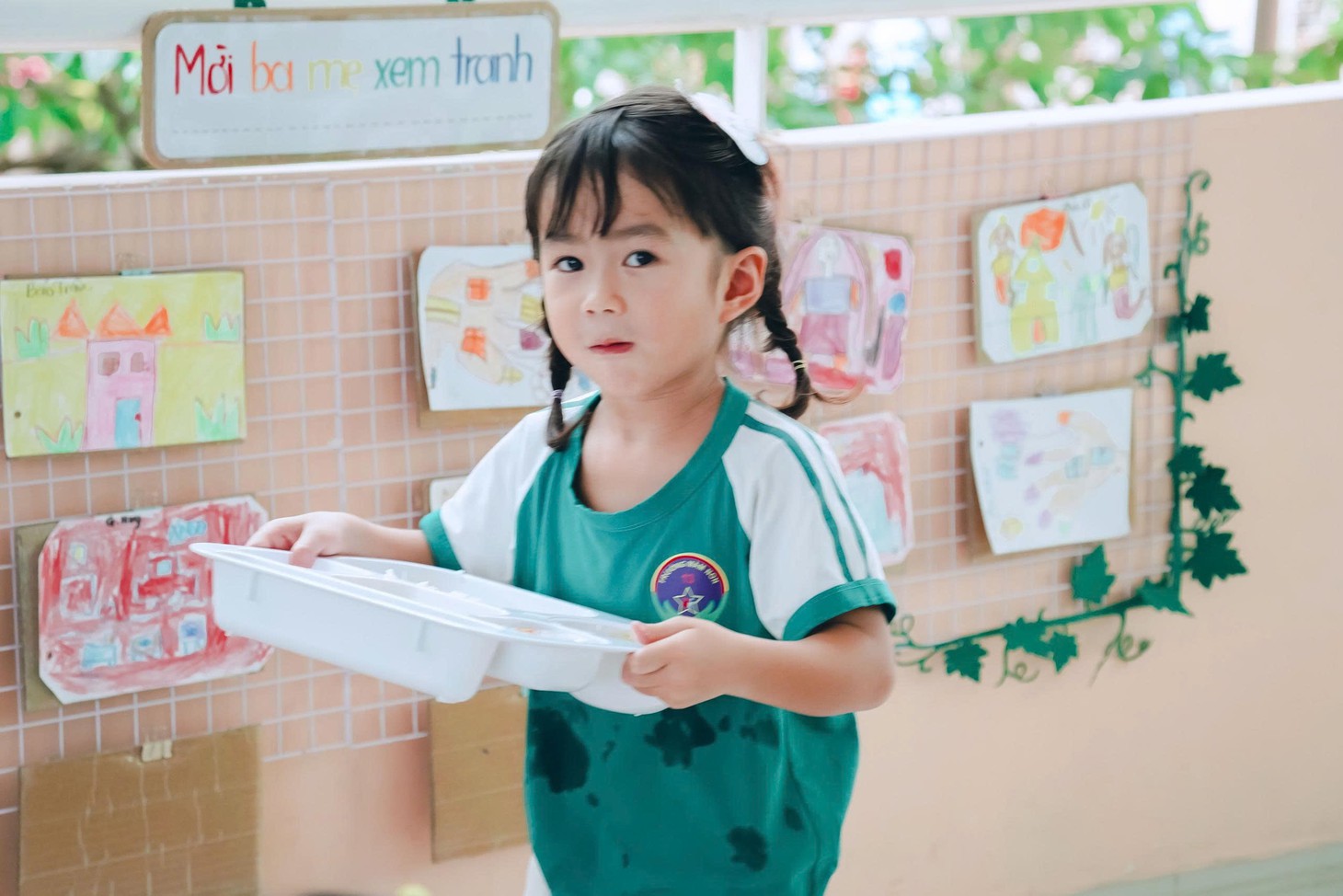 Bất ngờ với 3 cách ăn bán trú của trẻ mầm non ở TP.HCM - Ảnh 7.