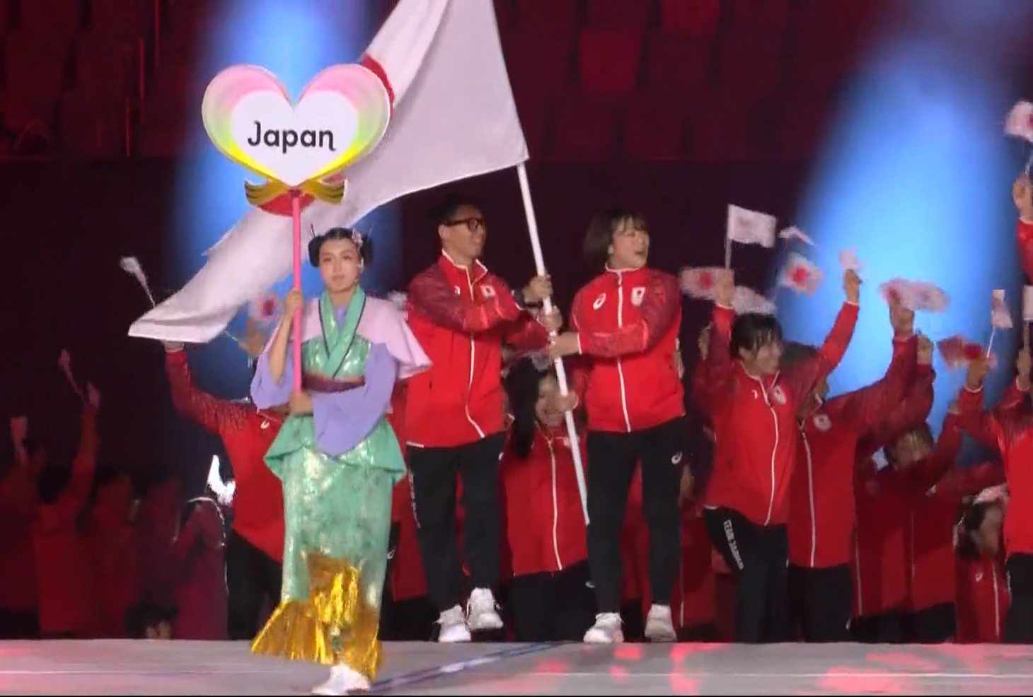 Lễ khai mạc Asiad 20: Kỳ đại hội thể thao châu Á ngập tràn sắc màu - Ảnh 10.