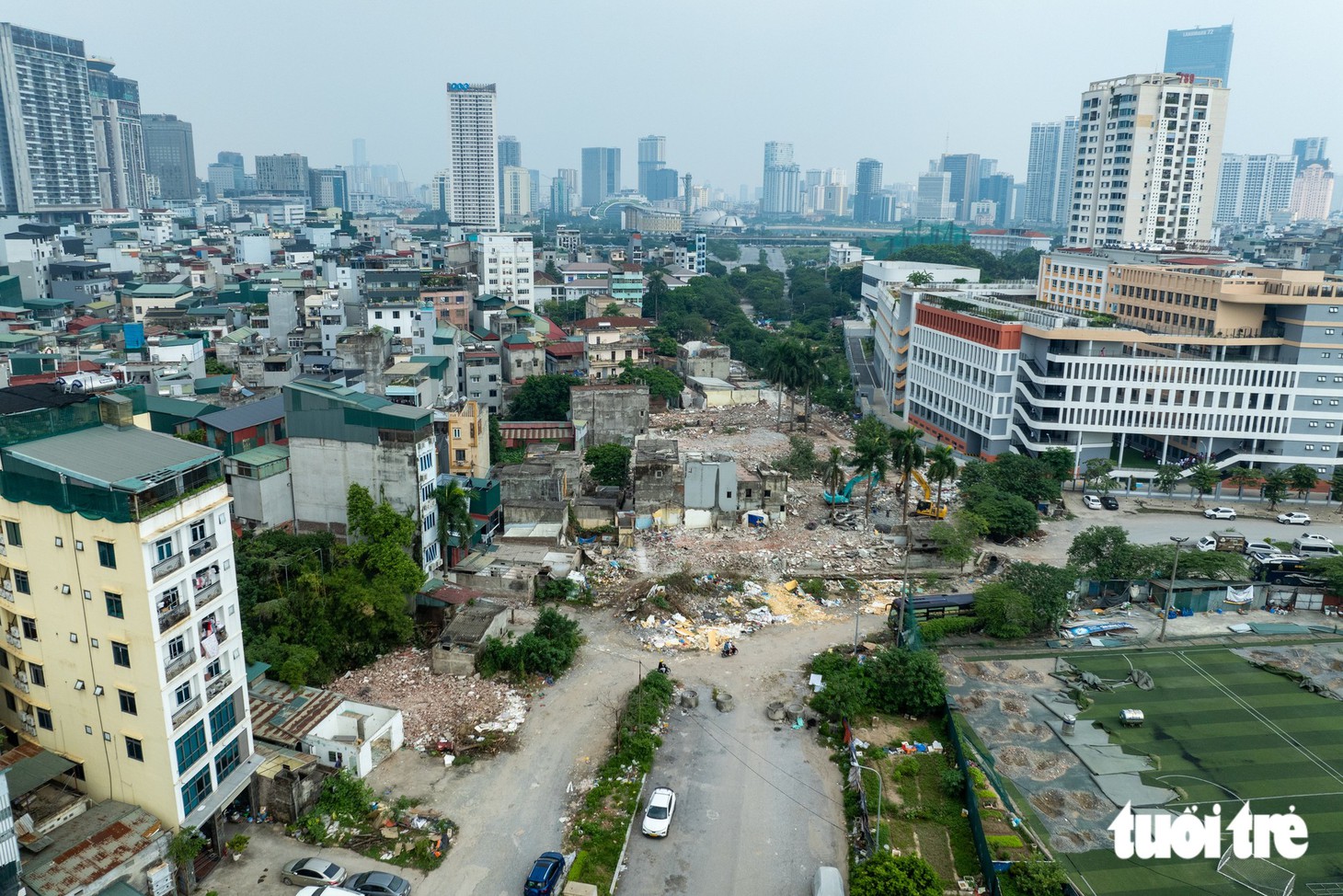 Bàn giao mặt bằng đường nối Phạm Hùng - Lê Đức Thọ tại Hà Nội , tiến độ nhanh chóng 2026 - Ảnh 1.