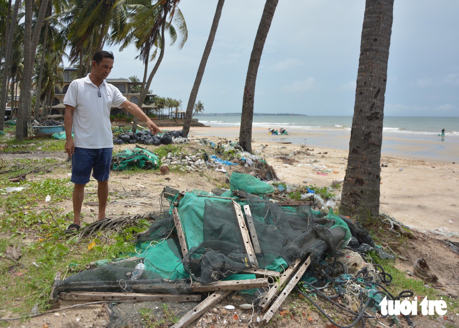 Rác vào biển Mũi Né, vì đâu nên nỗi? - Ảnh 6.