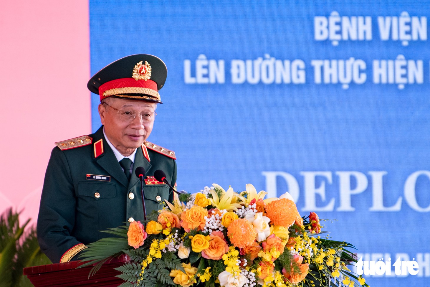 Lễ xuất quân Bệnh viện dã chiến 2 . 8 Và Đội công binh số 5 lên đường làm nhiệm vụ - Ảnh 5.