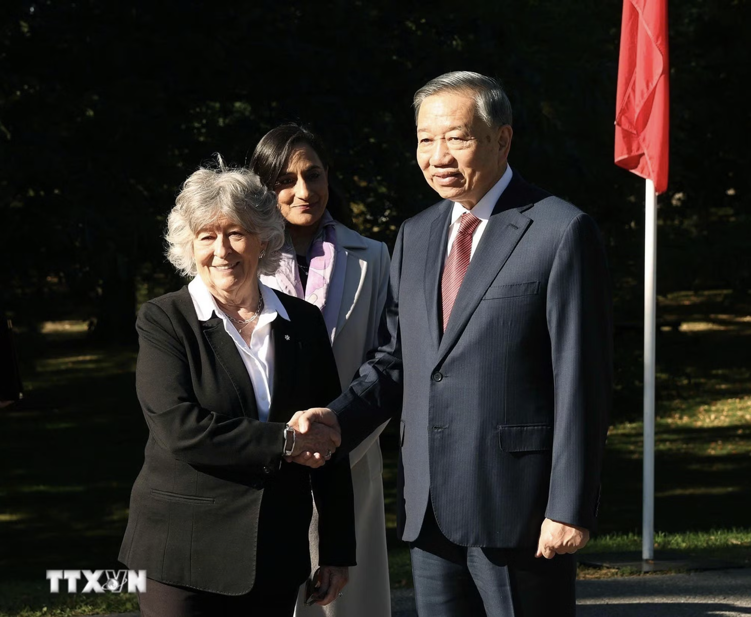 Kỵ binh Canada hộ tống Tổng Bí thư, Chủ tịch nước Tô Lâm tại lễ đón trọng thể - Ảnh 4.